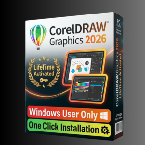 CorelDRAW Graphics Suite 2026 professional graphics design software interface with vector tools and illustration