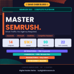 Semrush SEO guide PDF — learn keyword research, site audit, backlink building and competitor analysis to drive organic traffic